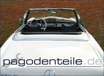 Windschott Mercedes Pagode offen